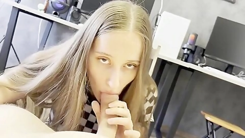 Lapkalu - A Beauty In Fishnet Tights Gets Cum In A Tight Ass. Sweet Moans Of The Anal Lapka