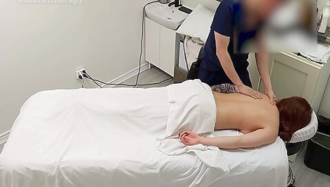 Alice, A Young Waitress Didnt Expect My Special Massage When She Came To Our Spa. 21 Min