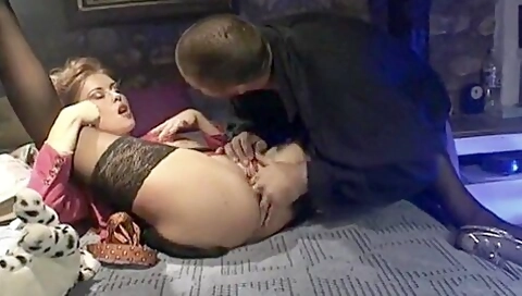 Stockings Sex: Claudia Jamsson, Lucia Blow, Sophie Evans