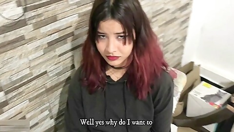 Beautiful Red-haired Latina Riding Her Stepdads Cuckolds Cock - Porn In Spanish